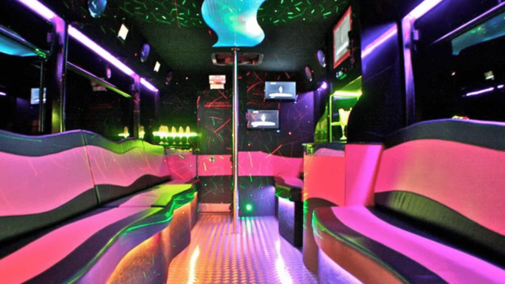 inside party bus miami 3