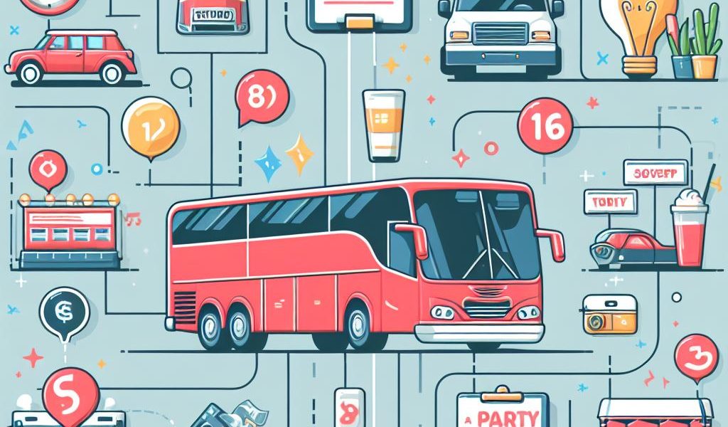 how to plan a party bus party